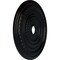 Ekena Millwork Cole Ceiling Medallion (Fits Canopies up to 9 1/8"), 25 3/8"OD x 3 3/8"ID x 1 3/8"P, Jet Black CM25COBLF - alternate 5
